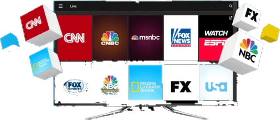 Äly-TV, live-kanavaruudukko ja kelluvat ruudut — IPTV-tyylinen esikatselu.